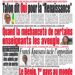 La Une du lundi 18 Janvier 2021