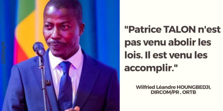 Lutte contre la corruption sous la Rupture : Le Dircom Houngbédji décortique le combat de Talon