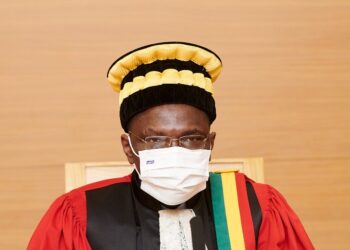 Audience inaugurale dans les nouveaux locaux de la Cour constitutionnelle : Djogbénou et son équipe s’engagent à remplir leur mission