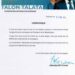 Présidentielle 2021/remise du bulletin unique aux candidats : Pari gagné pour la Céna