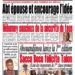 La Une du Vendredi 06 Août 2021