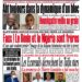 La Une du Vendredi 08 Octobre 2021