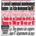 La Une du Vendredi 15 Octobre 2021