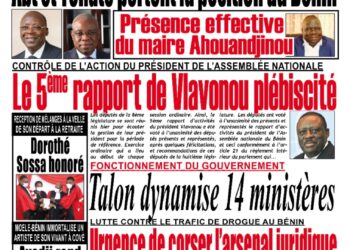 La Une du Jeudi 04 Novembre 2021