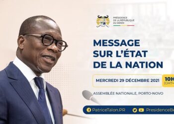 MESSAGE SUR L&rsquo;ÉTAT DE LA NATION : Patrice Talon à l&rsquo;Assemblée nationale ce mercredi