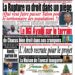 La Une du Mercredi 22 Décembre 2021