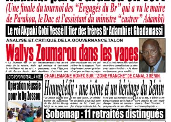 La Une du Lundi 27 Décembre 2021