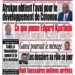 La Une de ce Mardi 18 Janvier 2022