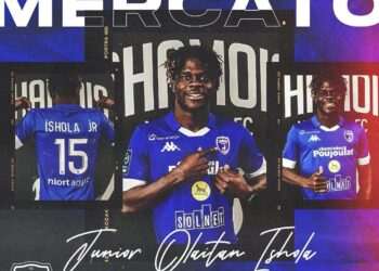 Football : Junior Olaïtan à Niort