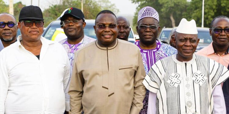 Visite du chantier de la route Kétou-Idigny-Igbodja-Savè : Hêhomey satisfait de l’évolution