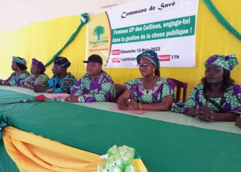 Célébration en différé de la JIF 2022 dans les Collines: Edmond Agoua et les femmes UP en fête à Glazoué et Savè