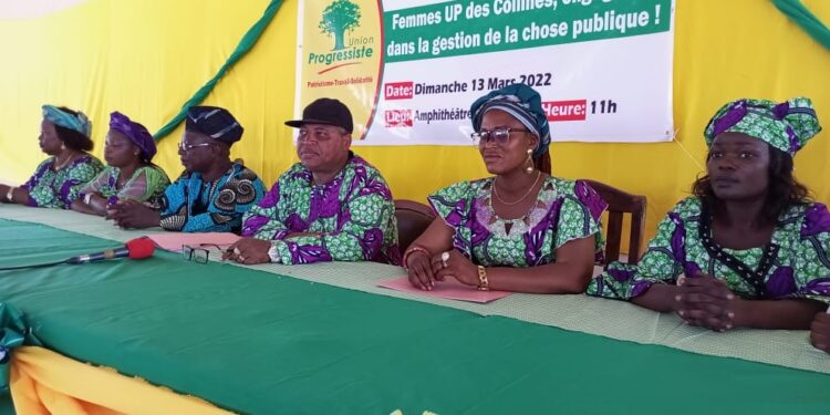Célébration en différé de la JIF 2022 dans les Collines: Edmond Agoua et les femmes UP en fête à Glazoué et Savè