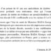 Devoir de se défendre face à des gens qui vous condamnent à mort: LES PREUVES QUE BADA A PRÉFÉRÉ VIVRE QUE DE MOURIR