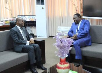 Bénin : Dorothé SOSSA et Victor Adossou échangent pour une meilleure collaboration