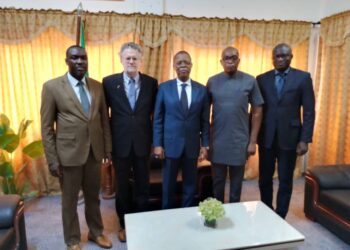 Audience chez le Médiateur de la République : Le représentant Résident de l’USAID reçu par le Médiateur