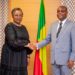 Bénin : Huguette Bokpè Gnacadja chez le président Dorothé Sossa