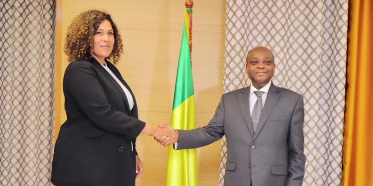 Bénin : Dorothée SOSSA échange avec Corinne BRUNET, nouvelle ambassadrice du Bénin en France