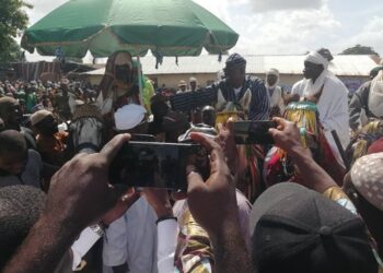 Célébration de la Gaani à Pèrèrè : Gbadamassi porté en triomphe à Sandilo