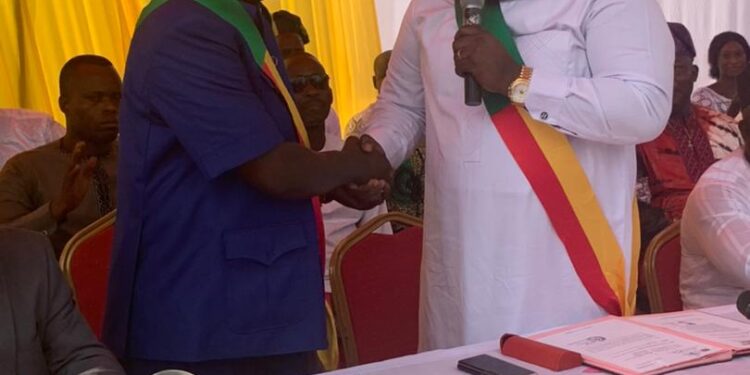 Cérémonie d&rsquo;investiture du CA de Hêvié : Arsène Jonathan Dovoedo officiellement installé dans ses fonctions
