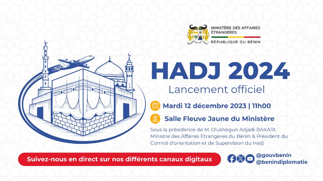 Hadj 2024 Les hostilités lancées ce jour Le Béninois Libéré