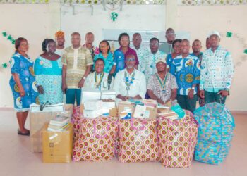 Bénin : Les Rotary Clubs de Cotonou Plage, Rive Gauche et Sikè Colombe redonnent espoir et joie dans les coeurs des pensionnaires
