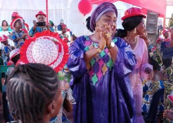 Noël des enfants à Pobè : Armelle Akpassonou Odjo, la marraine de l&rsquo;événement