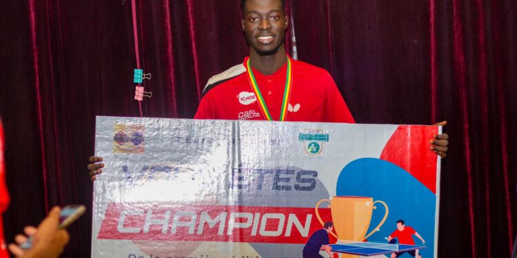 Tournoi de tennis de table : Les champions de la 1ère édition de l’Open Solidarité et Révélation connus