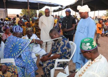Activité politique dans les Collines : Ayadji et Moele-Bénin reconnaissants envers les populations de Gbaffo