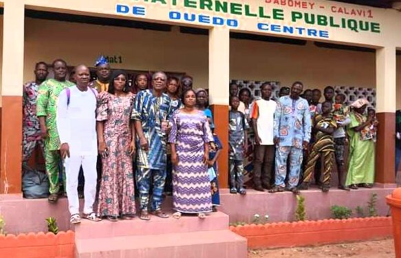 Bénin : La Fondation Martin Assogba Vihoutou soutient le CEG Kpossidja et l’école maternelle de Ouèdo centre