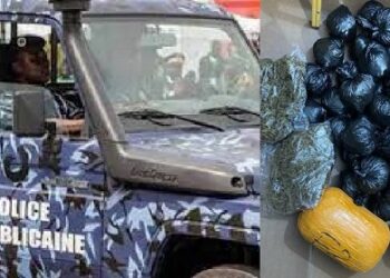 Bénin : Un présumé trafiquant de drogue arrêté par la police