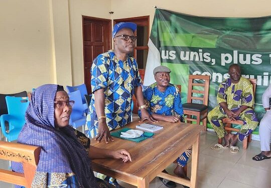 Causerie sur la relecture du code électoral à Porto-Novo : Romulus BIOKOU outille les militants BR du 4e arrondissement