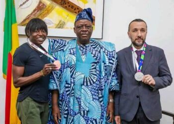 Bénin/Assemblée Nationale : Noélie Yarigo reçoit les félicitations du président Vlavonou