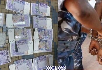 Bénin : Un aguicheur de filles avec de Faux billet interpellé par la police