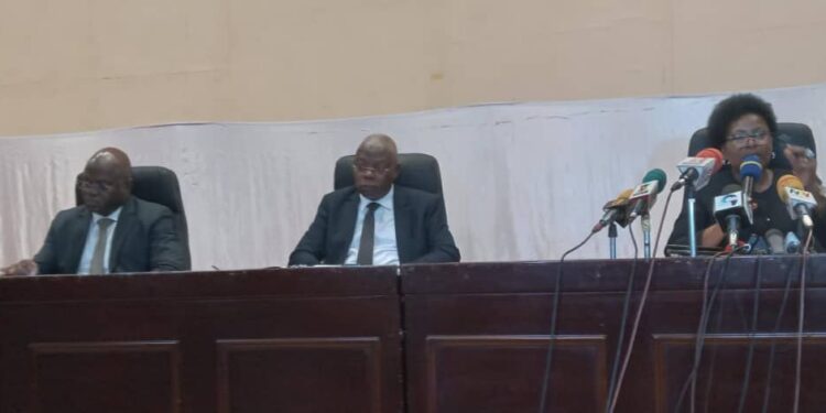 Conférence de presse des ministères des enseignements du Bénin : Eléonore Yayi, Yves Kouaro et Salimane Karimou présentent les avancées du système éducatif