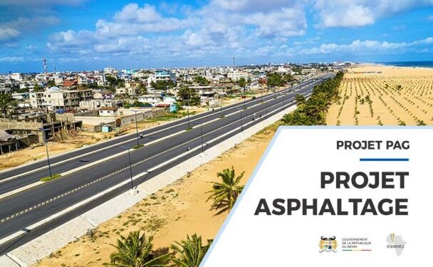 Bénin : Les travaux de la 2ème phase du projet asphaltage démarrent officiellement le…