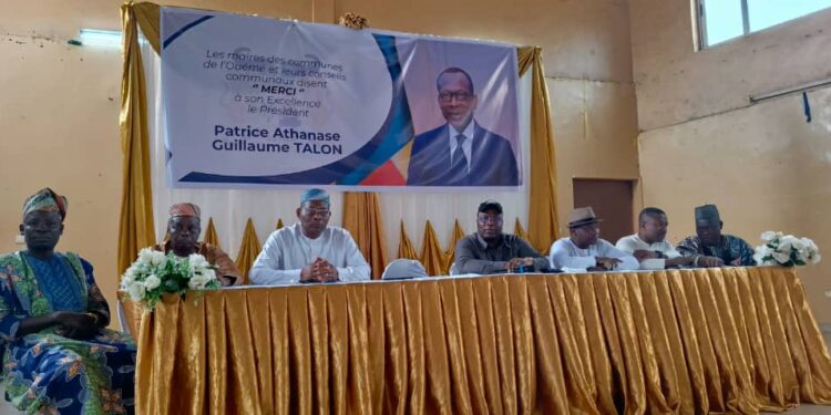 Huit ans de gouvernance du président Patrice Talon au Bénin : Les maires de l&rsquo;Ouémé saluent le leadership de Talon