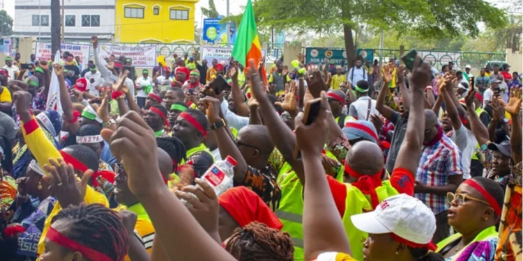 Marche contre la vie chère au Bénin : Les centrales syndicales réclament la mise en liberté des personnes encore gardées