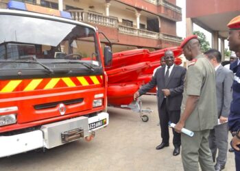 Protection civile : Le Bénin reçoit du matériel pour les sapeurs-pompiers
