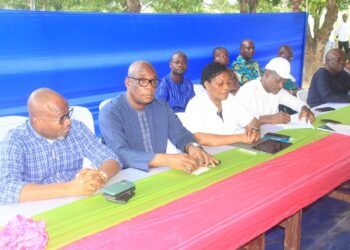 Tournée de reddition de compte : La DC Jeanne Akakpo, le DG Amégbédji et l’He Guidi rassurent