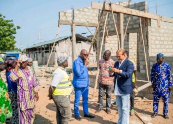 Bénin : Atrokpo sur le chantier de construction de nouvelles classes à l’Epp d’Ayimèvo