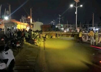 Bénin : Un choc de deux camions devant l&rsquo;hôtel…