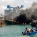 Togo : Voici le bilan de l&rsquo;incendie du port autonome de Lomé