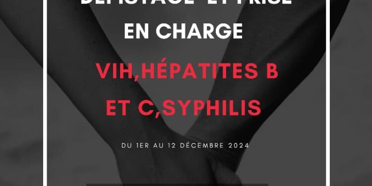 Santé : Une campagne de dépistage gratuit du VIH, Hépatite VHB/VHC et Syphilis à Cotonou