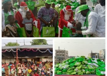 Distribution de jouets aux enfants de Cotonou et environs : Houndéladji et le collectif des élus municipaux BR font des heureux