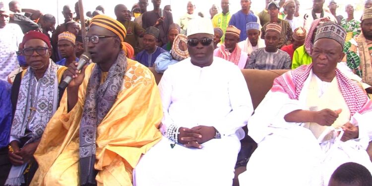 Parakou : Le ministre Conseiller Rachidi Gbadamassi commémore le Maouloud avec la confrérie Tijaniyya