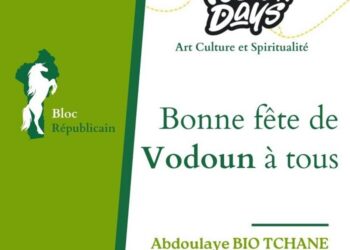 Célébration de la fête de Vodun : Bio Tchané invite à un Esprit de Paix et de Solidarité