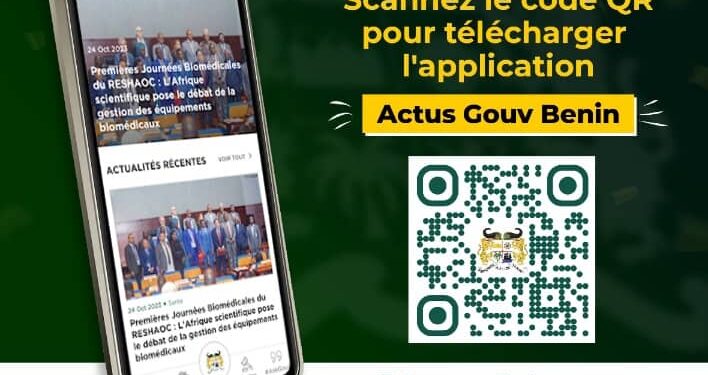 Bénin: La nouvelle application mobile du gouvernement béninois « ACTUS GOUV BÉNIN»