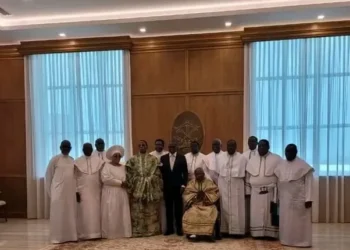 Bénin : Patrice Talon reçoit une délégation de la haute hiérarchie de l’Église du Christianisme Céleste