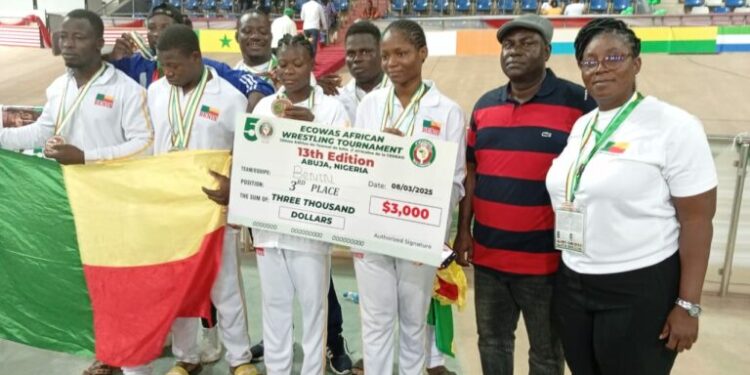 Lutte africaine : le Bénin récolte des médailles au TOLAC 2025
