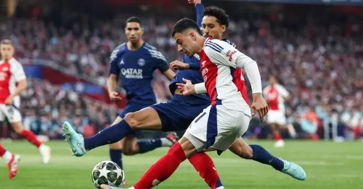 Ligue des Champions : Le PSG vainqueur à l&rsquo;Emirates et prend une option sur la finale